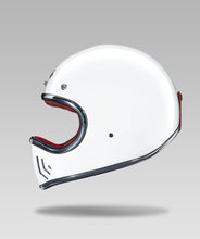 Load image into Gallery viewer, COMMANDO LUXURY HELMET (White)