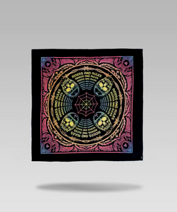 RR Psychedelic Skullscape Bandana