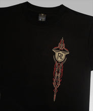 Load image into Gallery viewer, RR Line Machine Black Tee