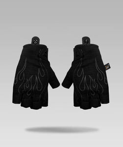 RR Holt Flame Half Finger Glove