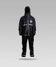 Load image into Gallery viewer, RR Signature Flame Raincoat (Black)