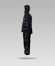 Load image into Gallery viewer, RR Signature Flame Raincoat (Black)
