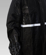 Load image into Gallery viewer, RR Signature Flame Raincoat (Black)