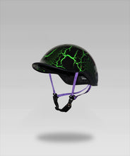 Load image into Gallery viewer, RRAWCYCLE HELMET - BLACK GREEN
