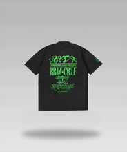 Load image into Gallery viewer, RRAWCYCLE TEE - BLACK WASH