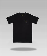 Load image into Gallery viewer, RR Signature Pocket Tshirts (Black)