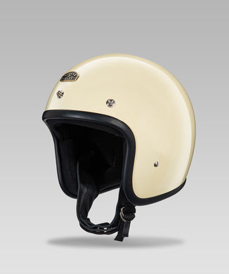 OPEN FACE HELMET (Broken White)