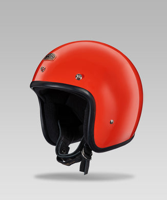 OPEN FACE HELMET (Orange)