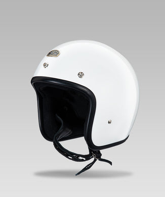 OPEN FACE HELMET (White)